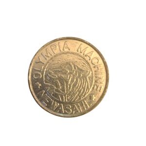 Olympia Machine Game Token - 1970's - RARE Coin